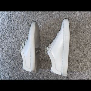 Koio all grey leather sneaker